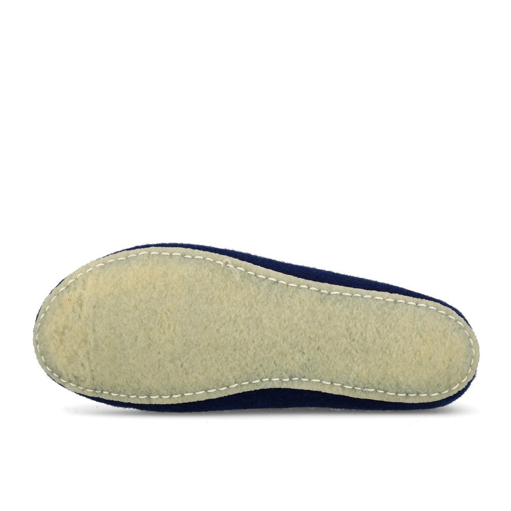 Baabuk Gus Filzpantoffel Slippers Navy Blue