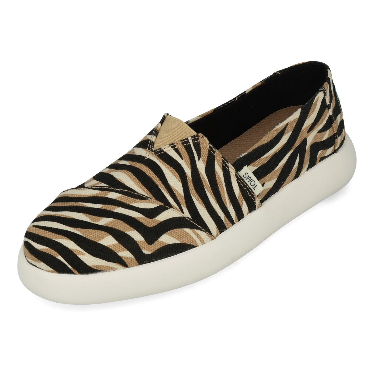 Toms Womens Alpargata Mallow Damen Natural XL Liger Print