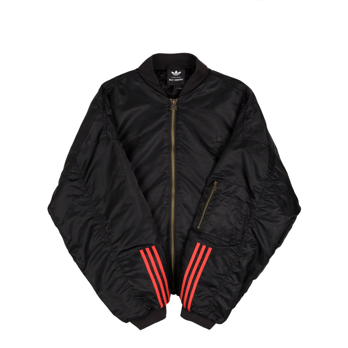 Adidas x Willy Chavarria Satin Bomber Jacket