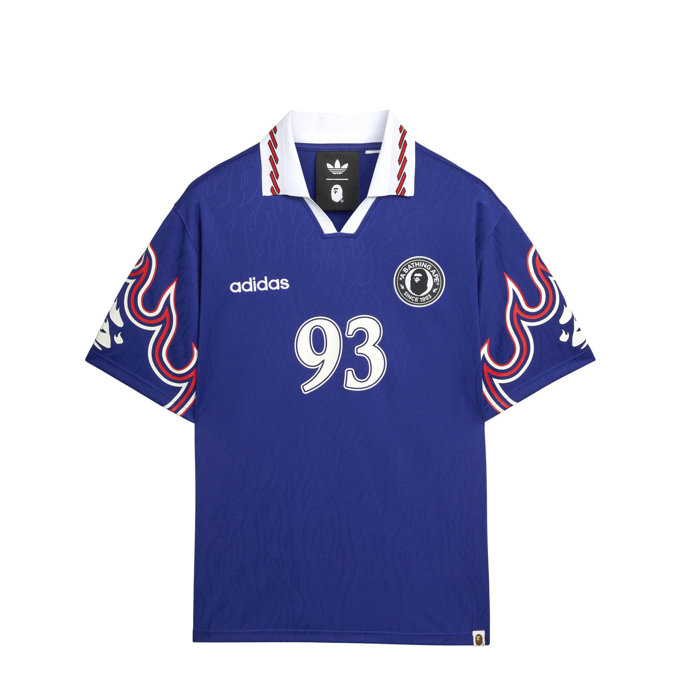 Adidas x Bape Short Sleeve Flame Jersey