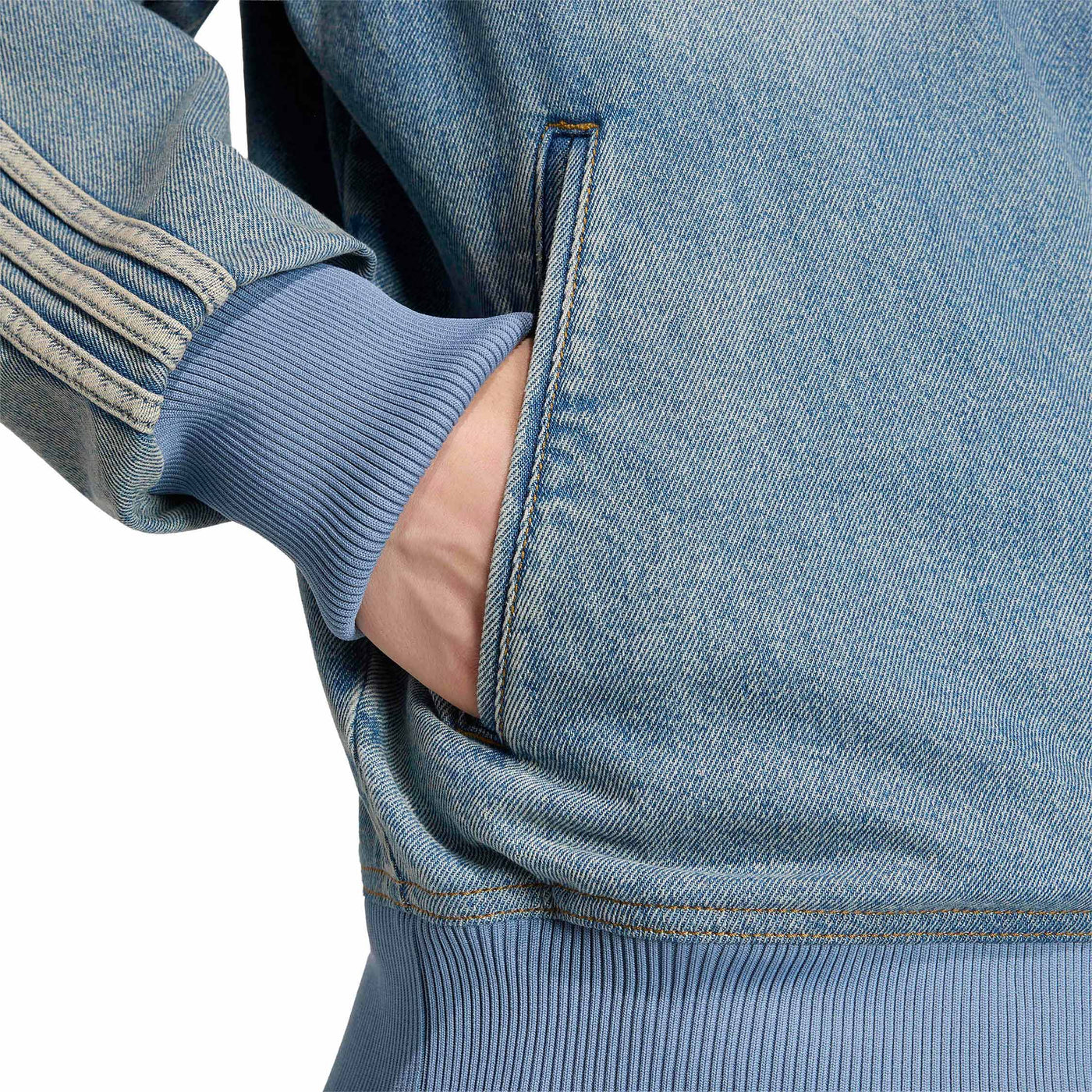 Adidas Firebird Denim Needle Track Top