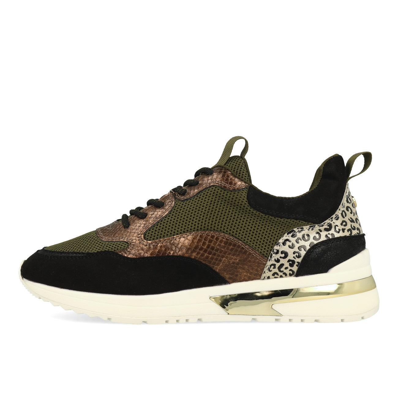 La Strada 2003018-2201 Damen Sneaker Black Micro Multi