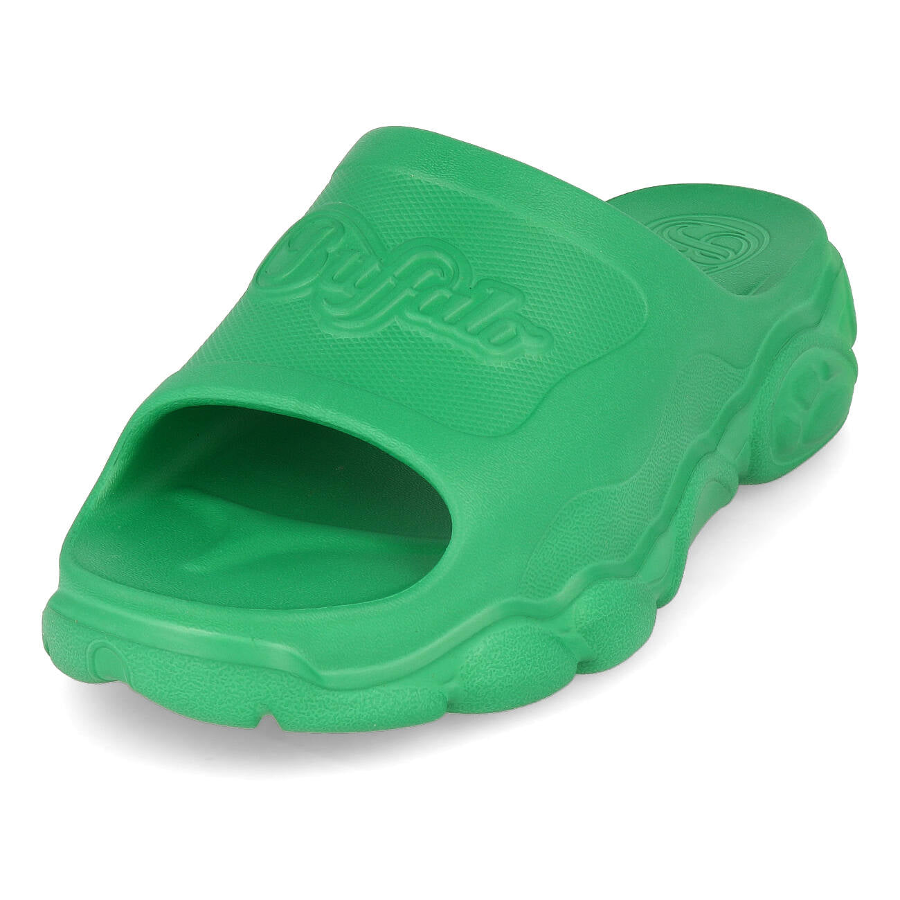 Buffalo CLD Slide Sandale Damen Vegan Foam Green