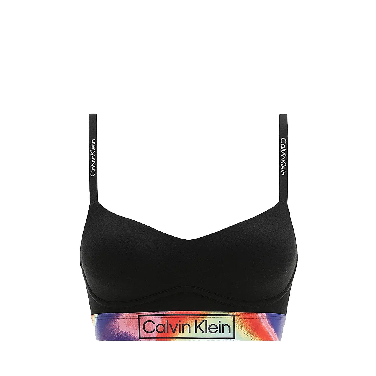 Calvin Klein Light Lined Bralette Modern Cotton BH Black