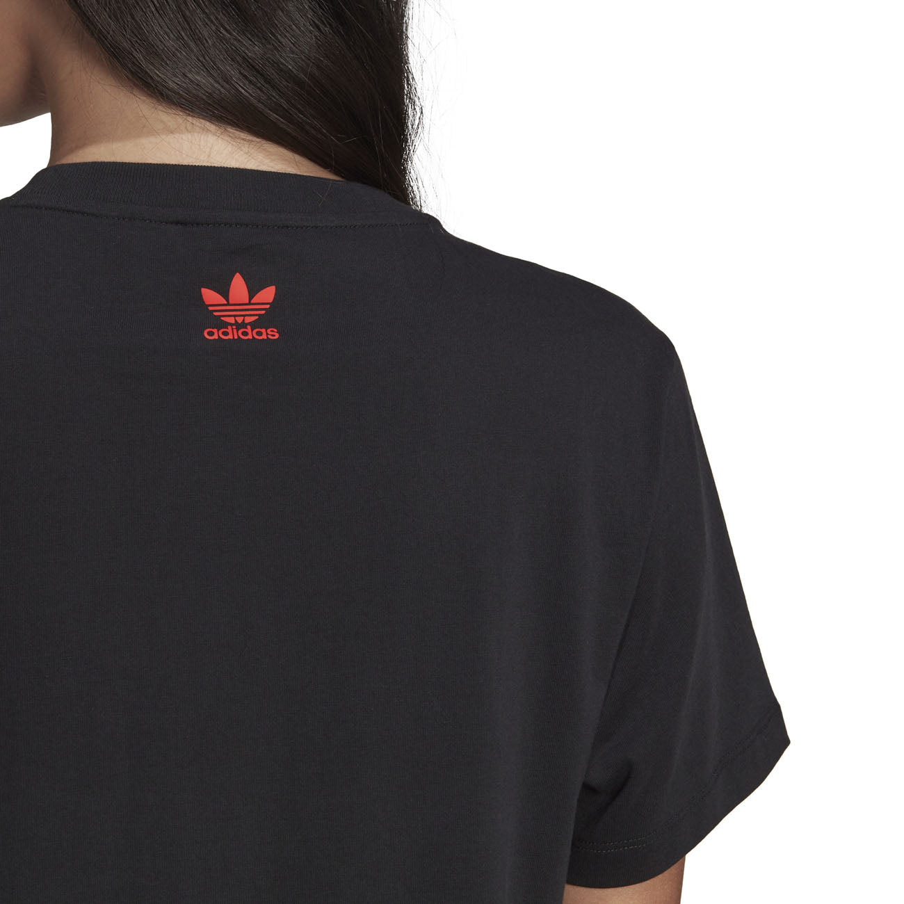 adidas Reg T-Shirt Damen Rich Mnisi Print Black