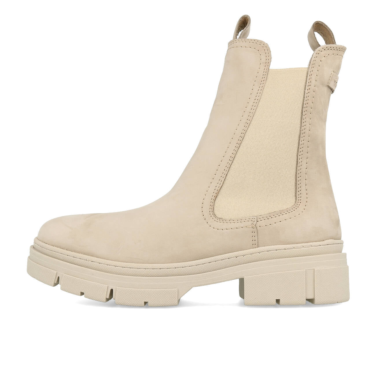Tamaris 1-25901-41-353 Chelsea Boots Damen Taupe Nubuck