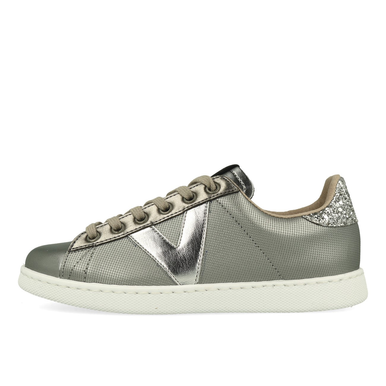 Victoria Tenis Metal Damen Sneaker Antracita