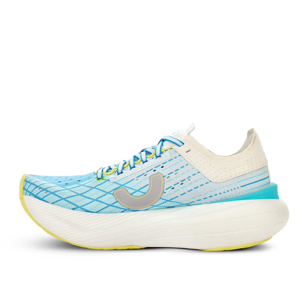 True Motion U-TECH Solo 2 Damen White Oyster Mushroom Malibu Blue
