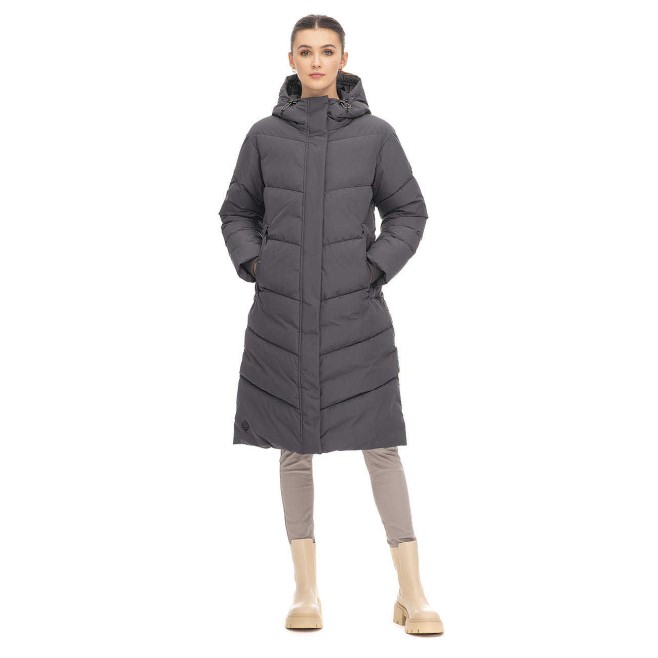 Ragwear Suminka Jacket Damen Dark Grey