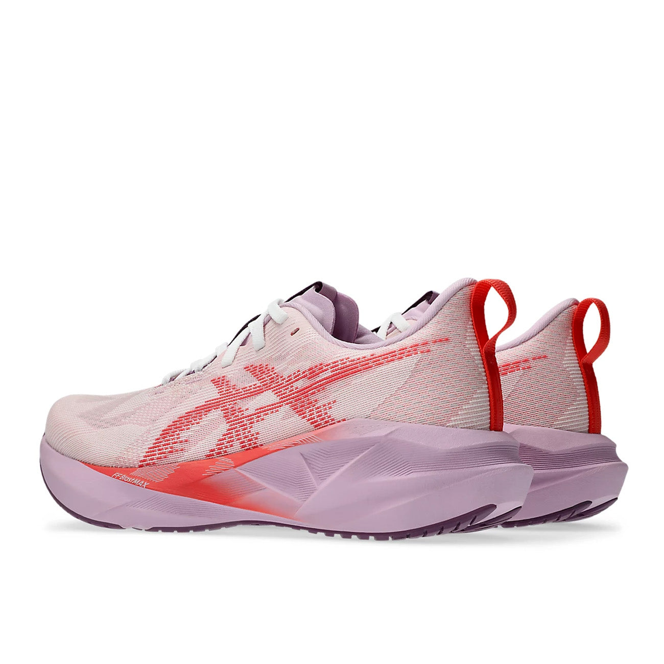 Asics Novablast 5 Damen White Coral Reef
