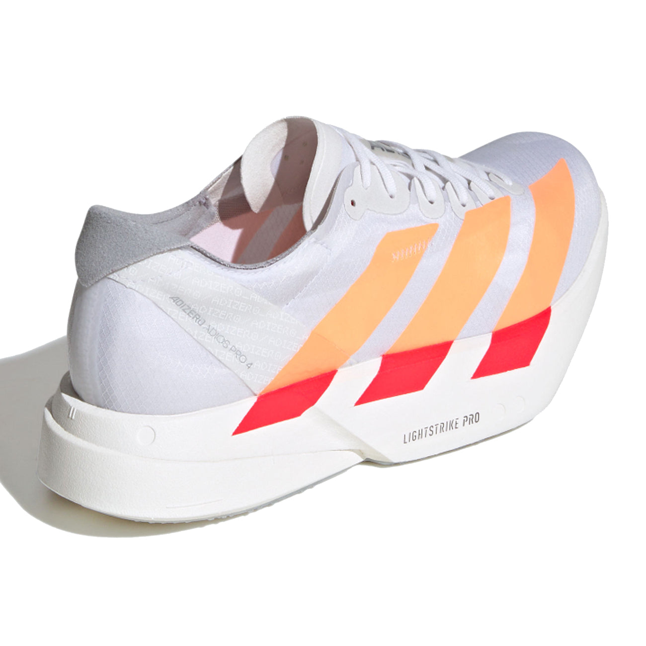 adidas Adizero Adios Pro 4 Herren White Orange