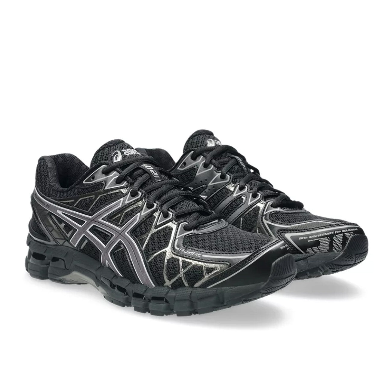 Asics Gel-Kayano 20 Herren Black Clay Grey