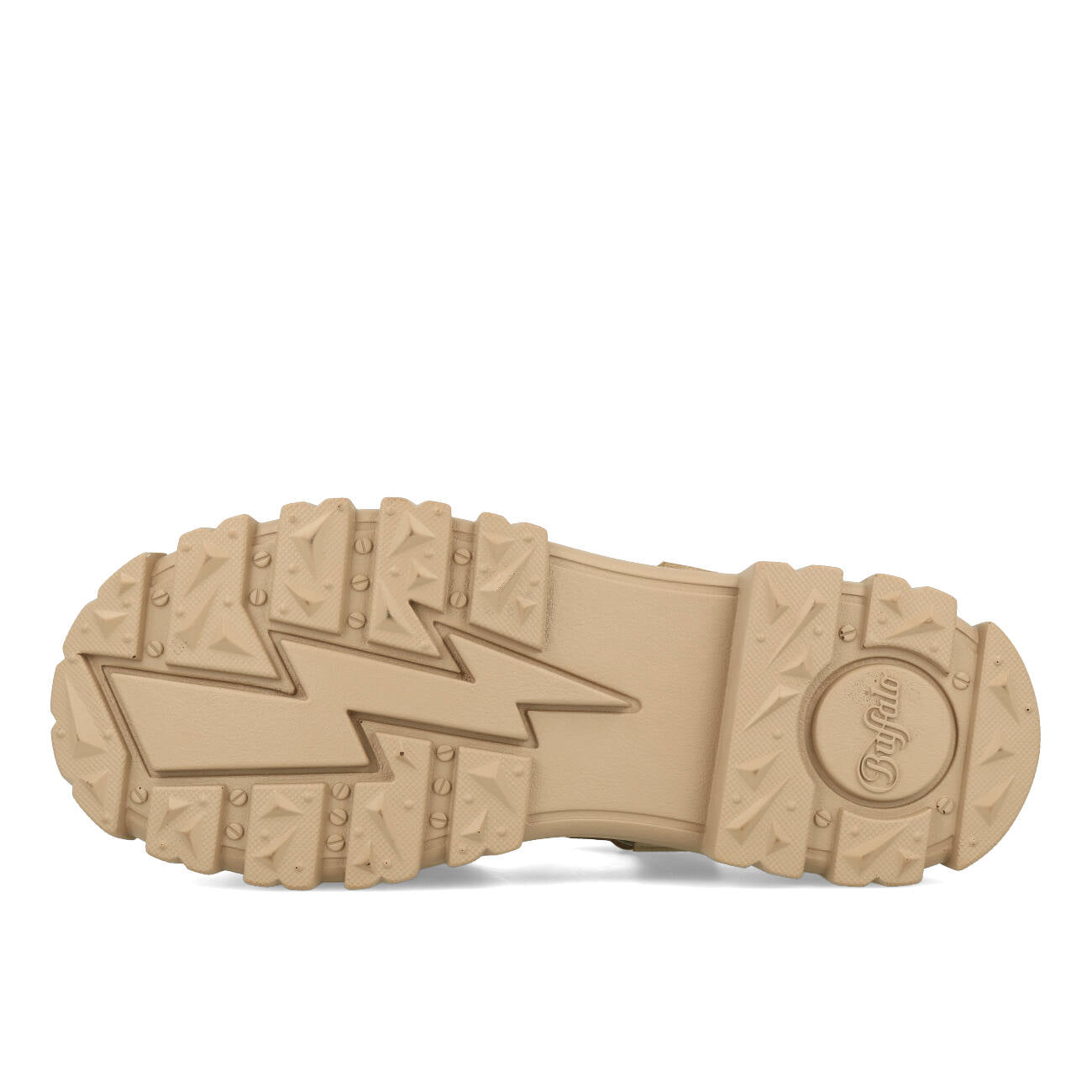 Buffalo Aspha TS Sandal Damen Vegan Nubuck Beige