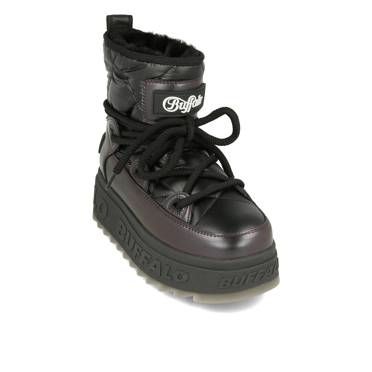 Buffalo Eliza Snow Boot Vegan Nappa Black