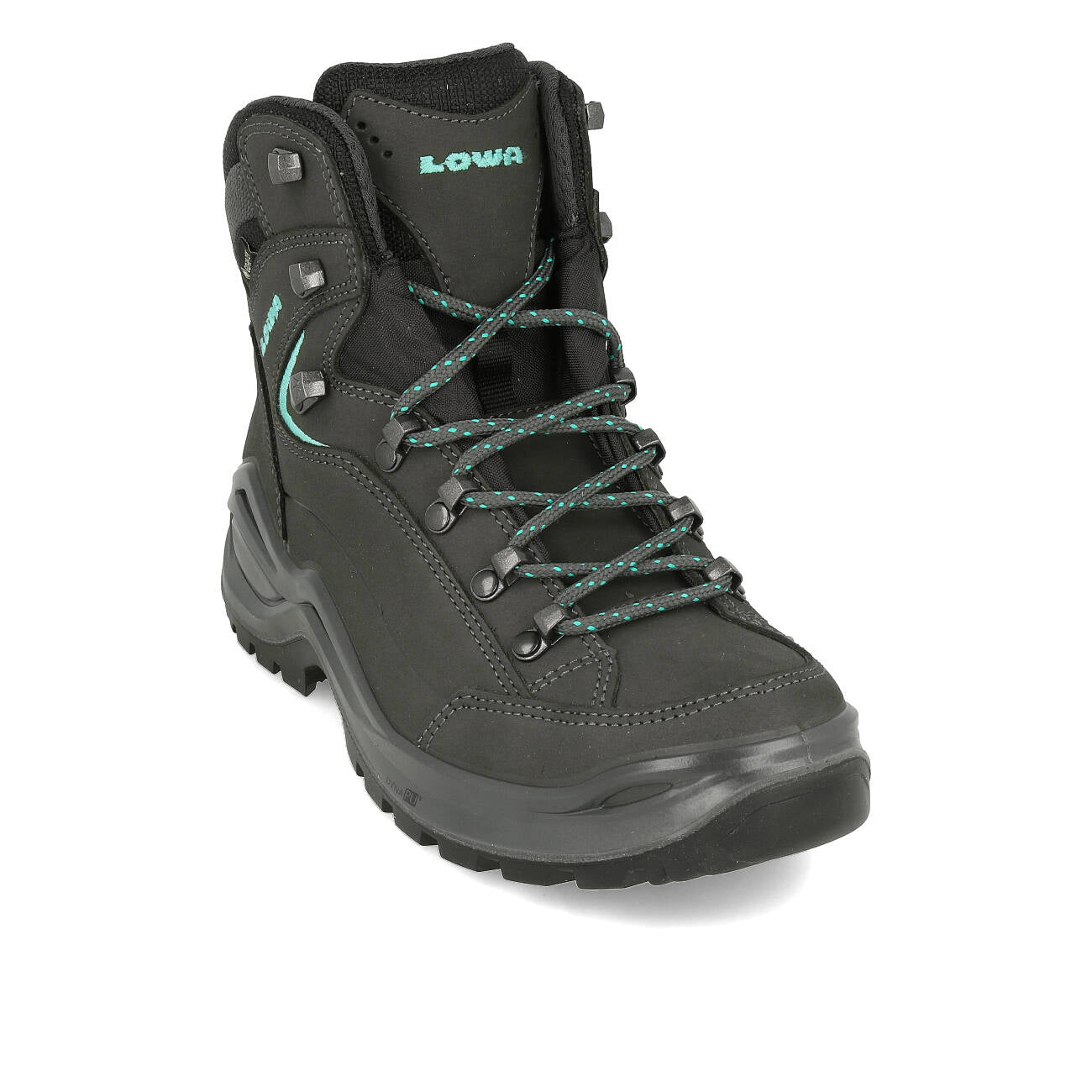 Lowa Renegade Evo GTX Mid Ws Damen Asphalt Türkis