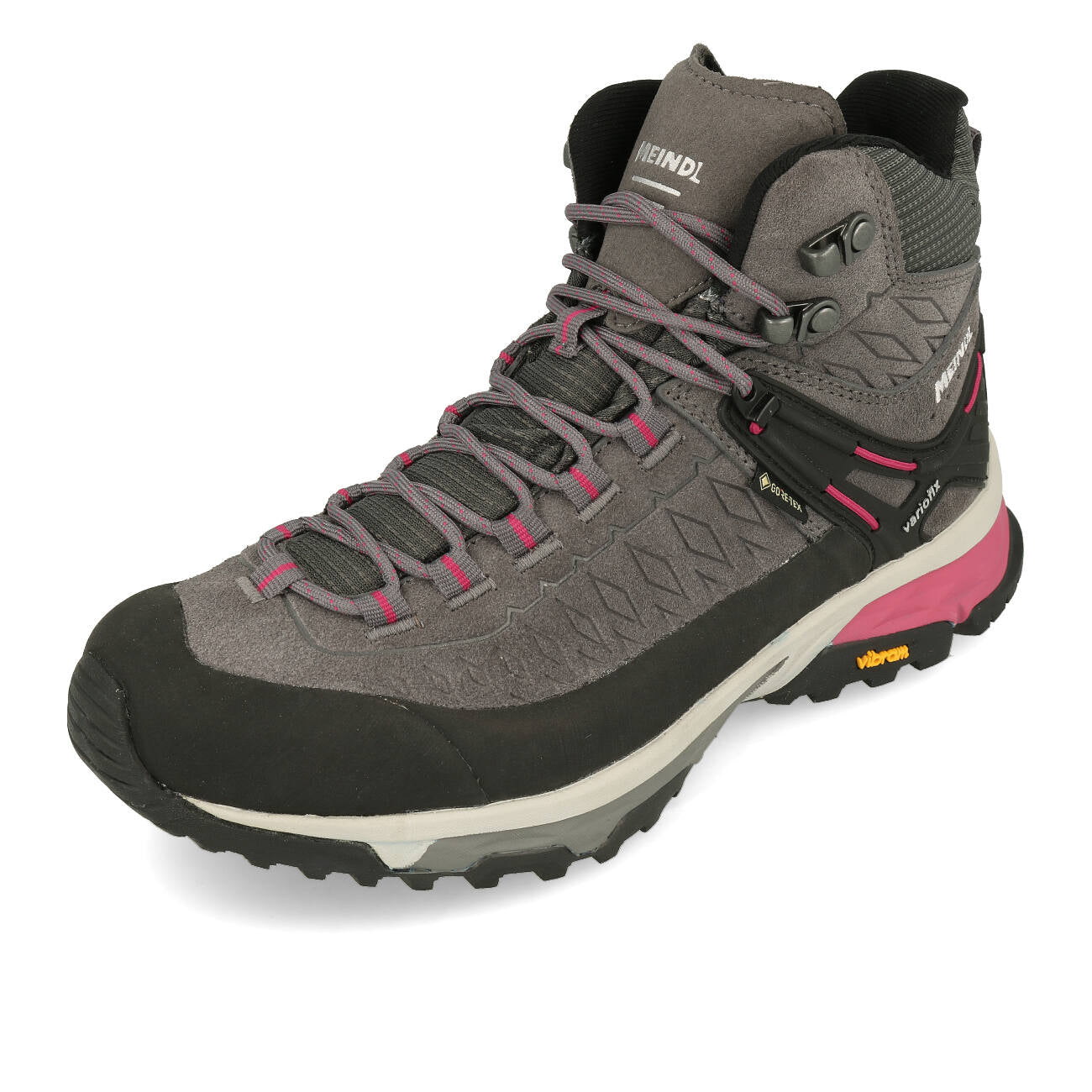 Meindl Top Trail Lady Mid GTX Damen Grau Magenta