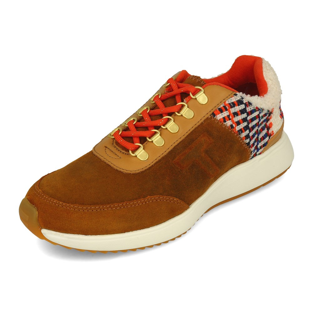 TOMS Arroyo Carmel Brown Waxy Suede Nepal Tweed