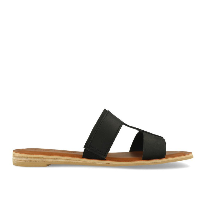 TOMS Seacliff Black Veg Tan Leather