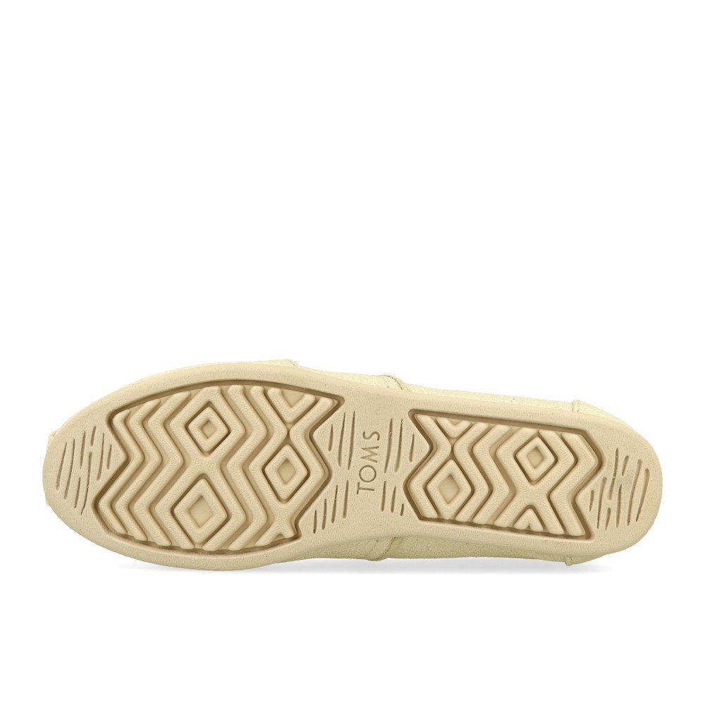 TOMS Womens Classics Ivory Glitter