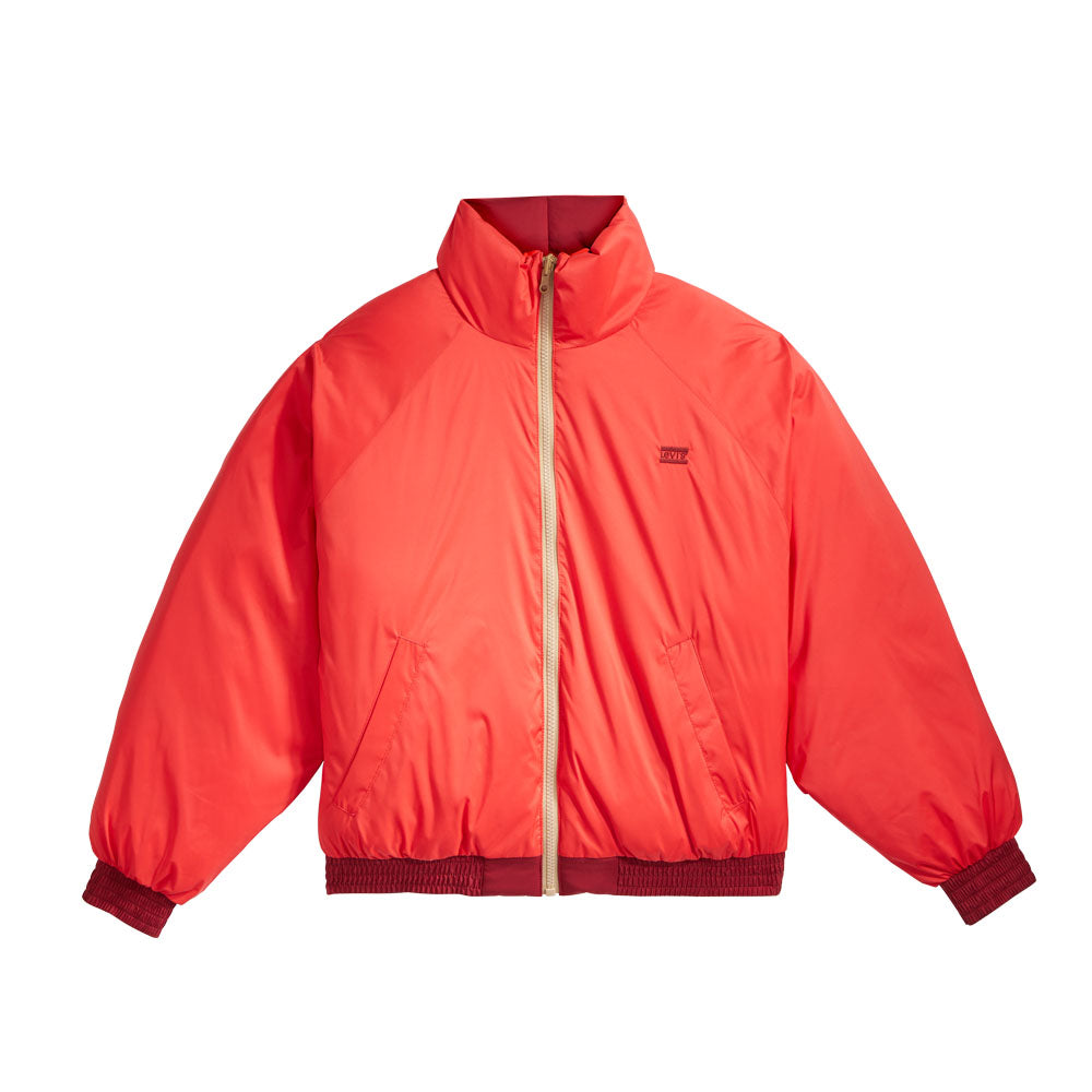 Levi's Lydia Reversible Puffer Jacket Poppy Red