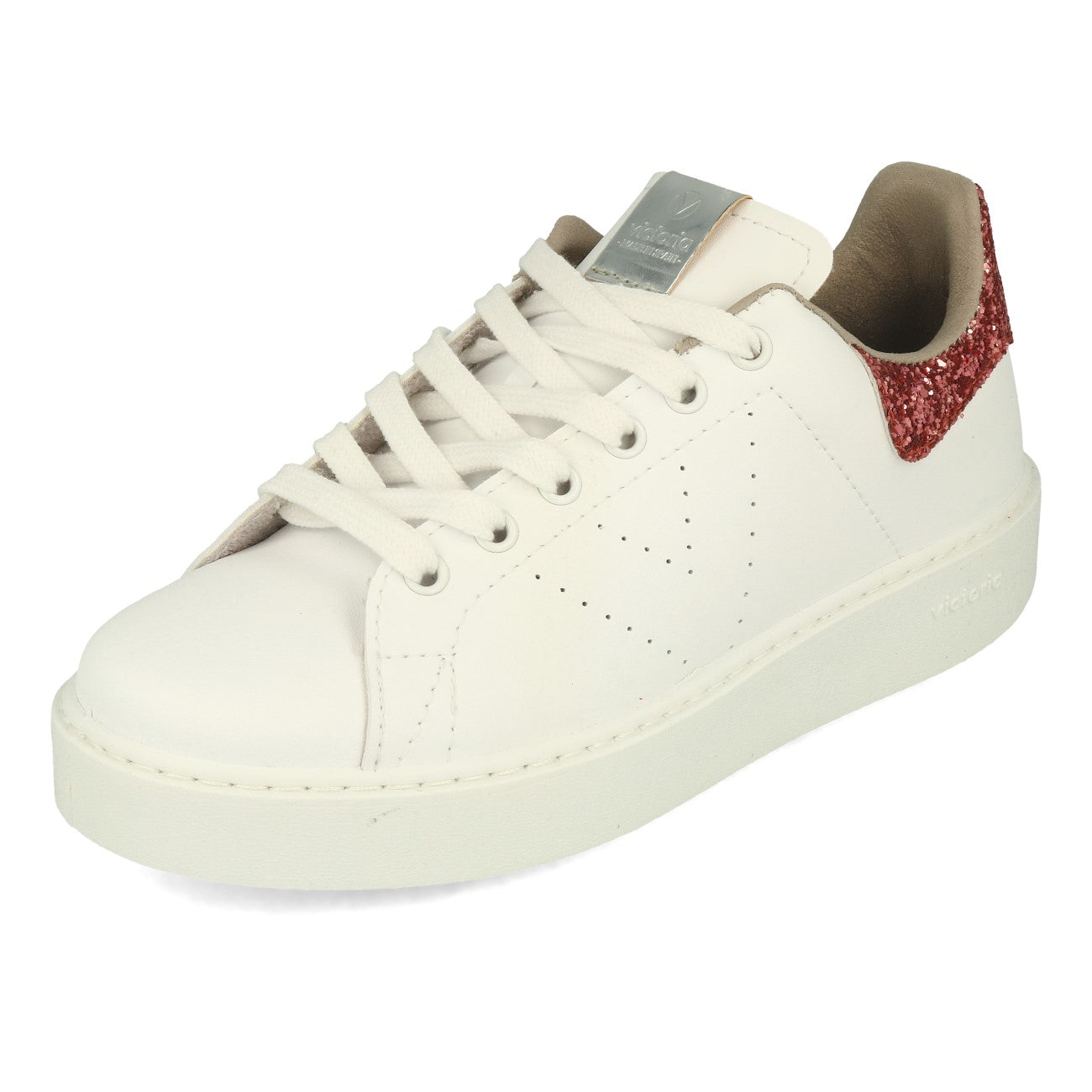 Victoria Utopia Vegana Glitter Damen Sneaker Hibiscus