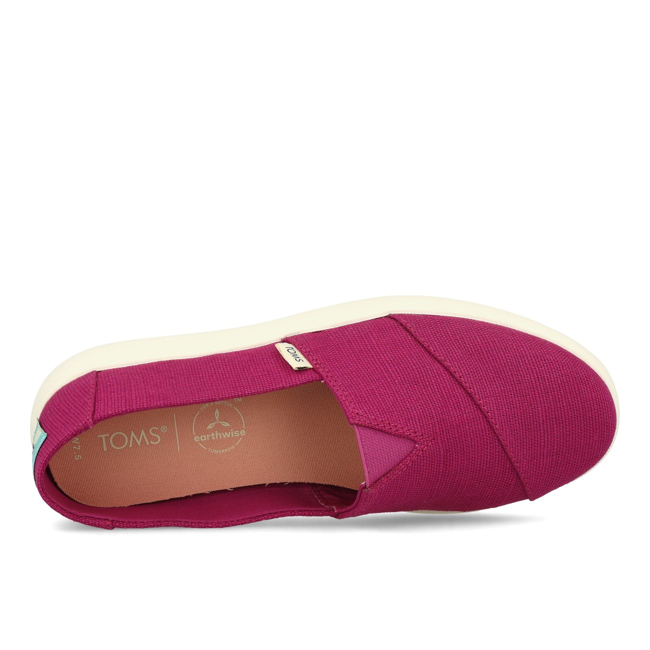 Toms Womens Alpargata Mallow Damen Dark Fuchsia Heritage Canvas