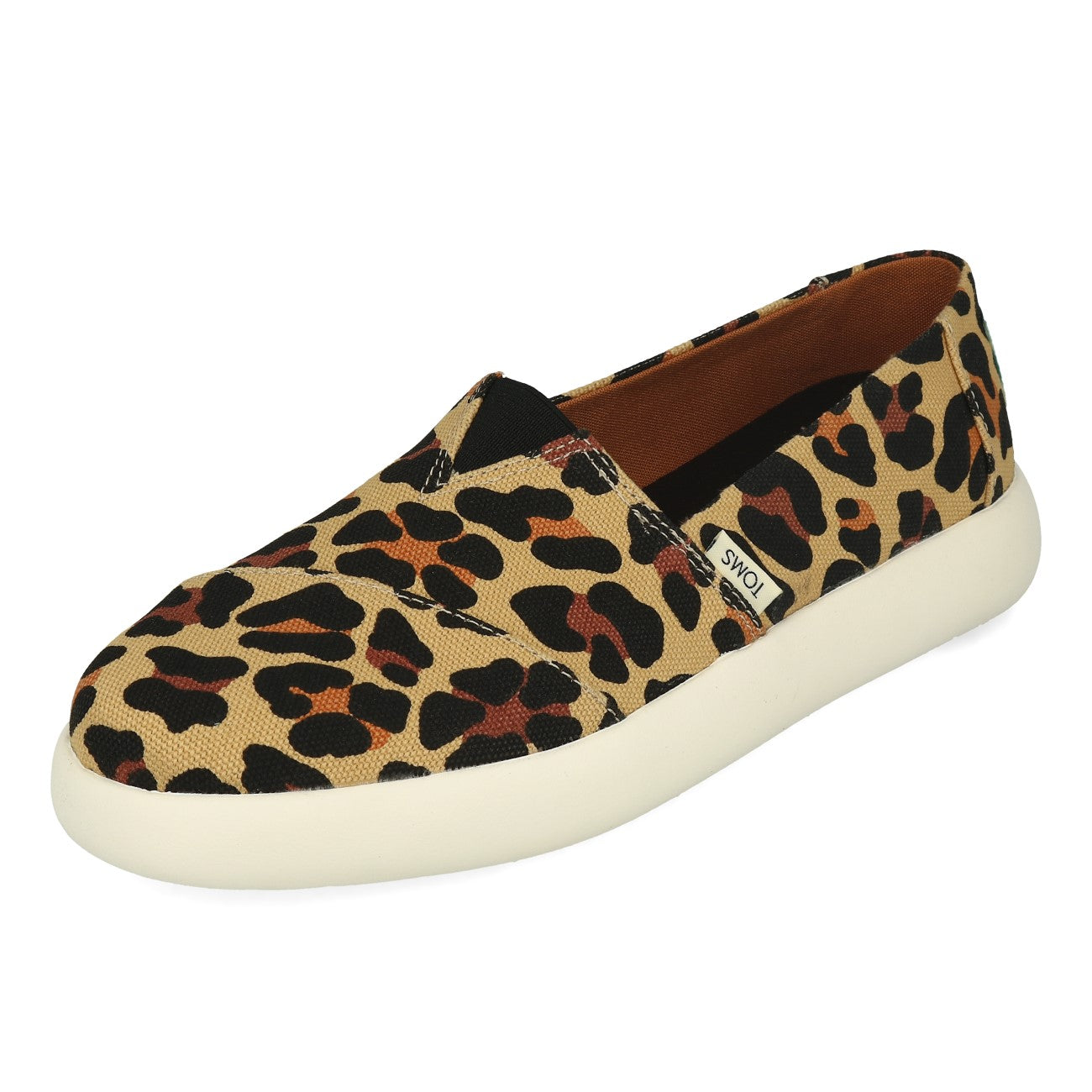 Toms Womens Alpargata Mallow Damen Beige XL Classic Leopard Print