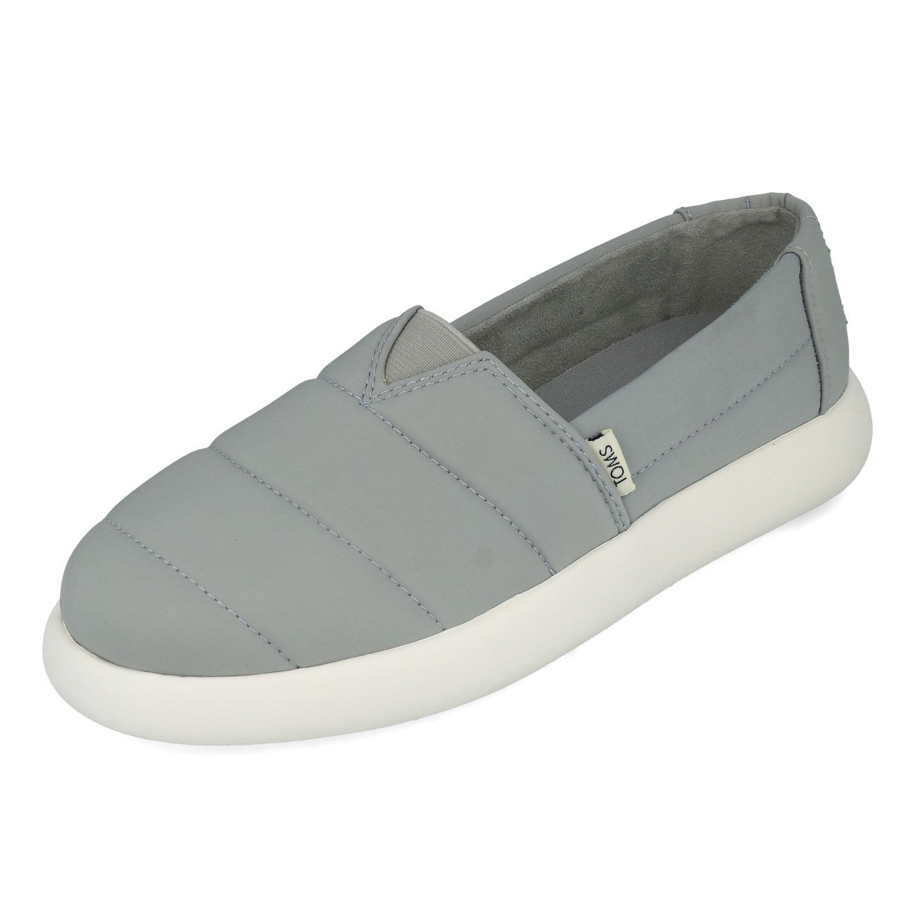 Toms Womens Alpargata Mallow Damen Mid Grey Matte Woven