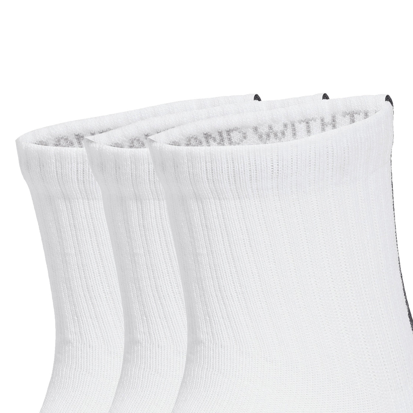 Adidas	Quarter 3 Back Stripes Socks 3 Pairs