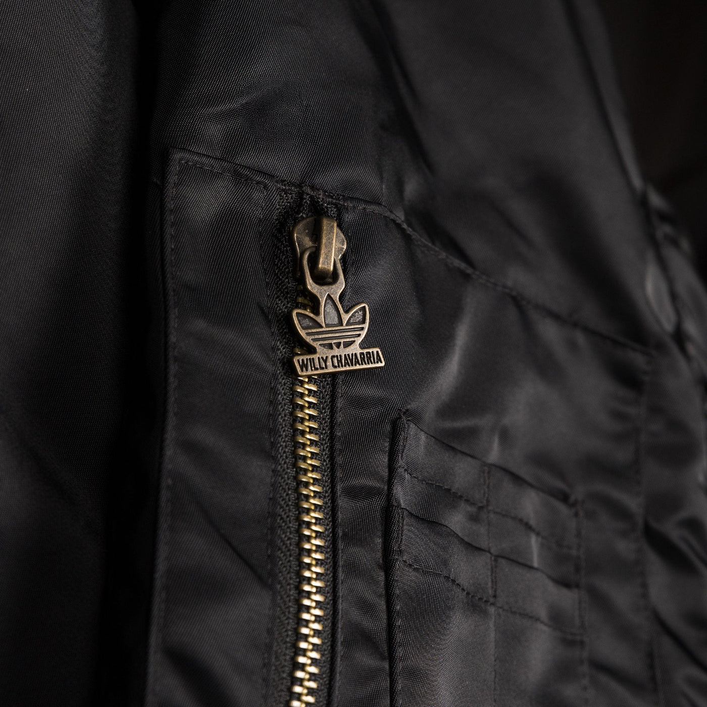 Adidas x Willy Chavarria Satin Bomber Jacket