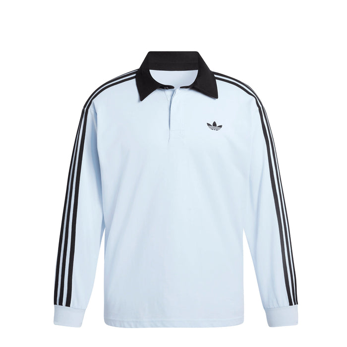 Adidas 3-Stripes Rugby Longsleeve Polo Shirt