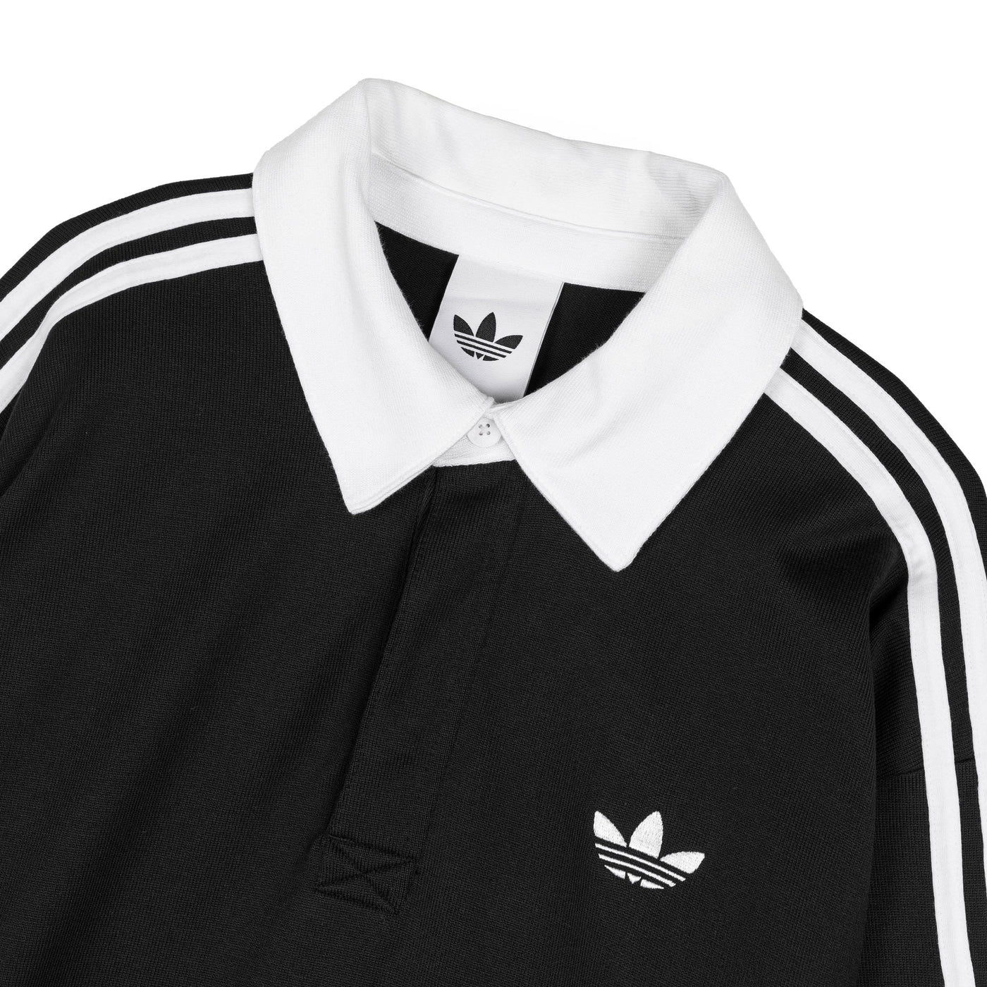 Adidas 3-Stripes Rugby Longsleeve Polo Shirt
