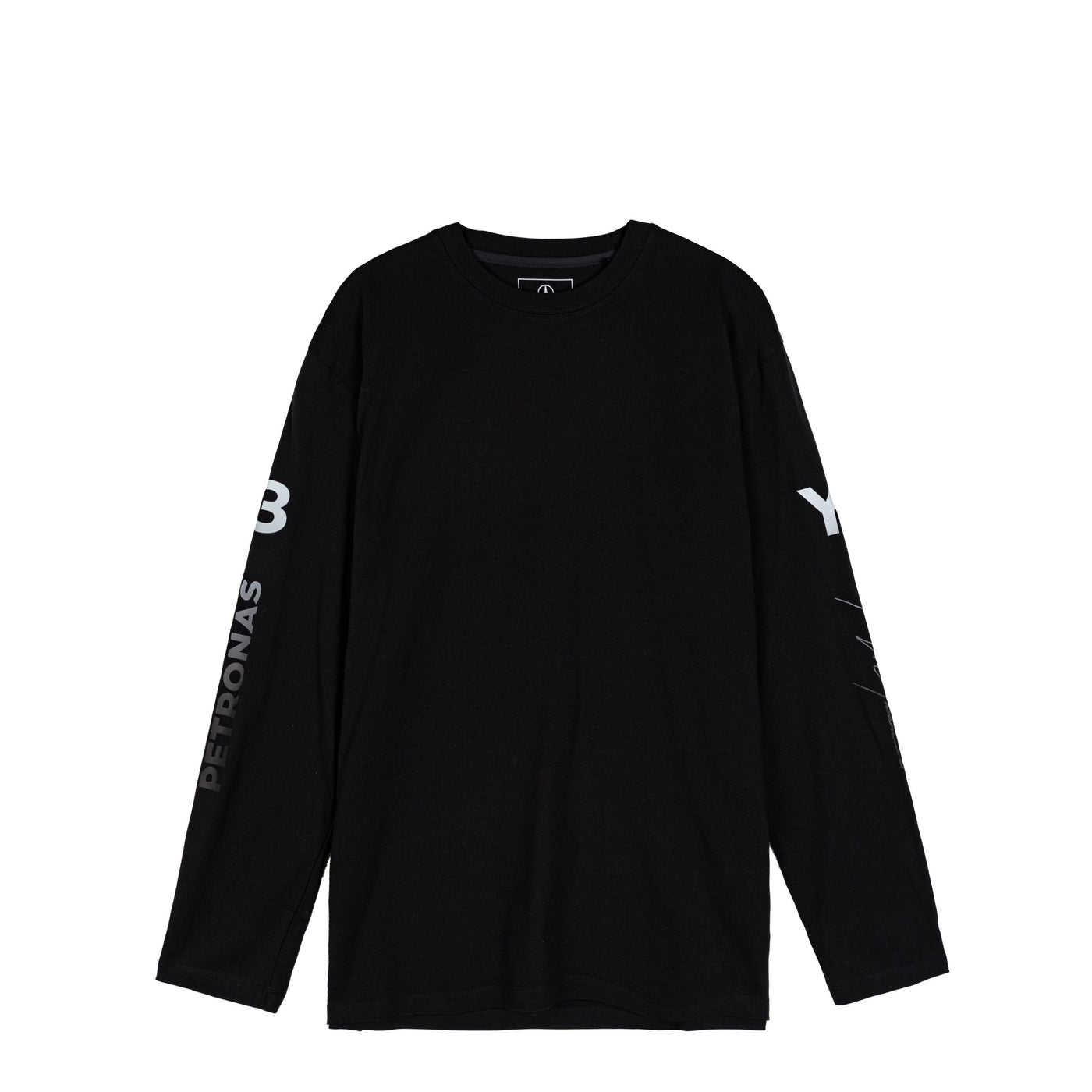 Adidas Y-3 x Mercedes-AMG PETRONAS F1 Team Chaos Logo Long Sleeve Tee