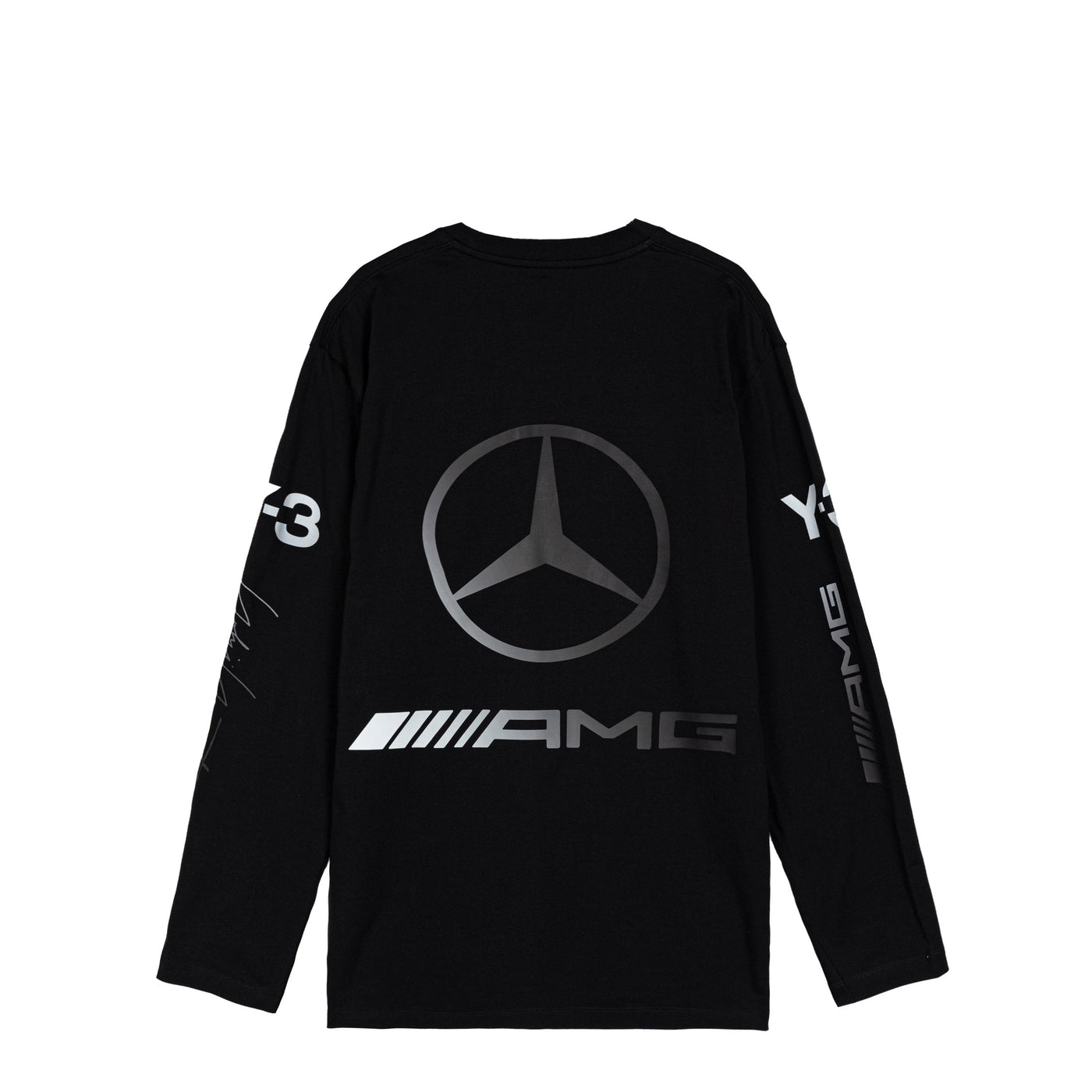 Adidas Y-3 x Mercedes-AMG PETRONAS F1 Team Chaos Logo Long Sleeve Tee