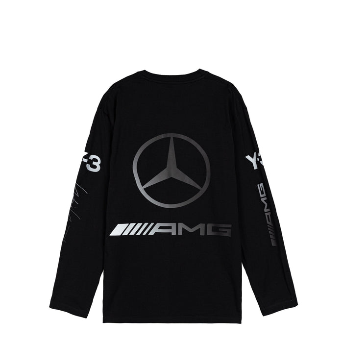 Adidas Y-3 x Mercedes-AMG PETRONAS F1 Team Chaos Logo Long Sleeve Tee