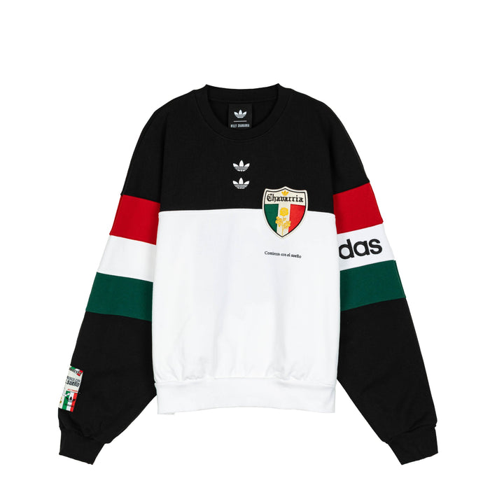Adidas	x Willy Chavarria Fleece Crewneck Sweatshirt