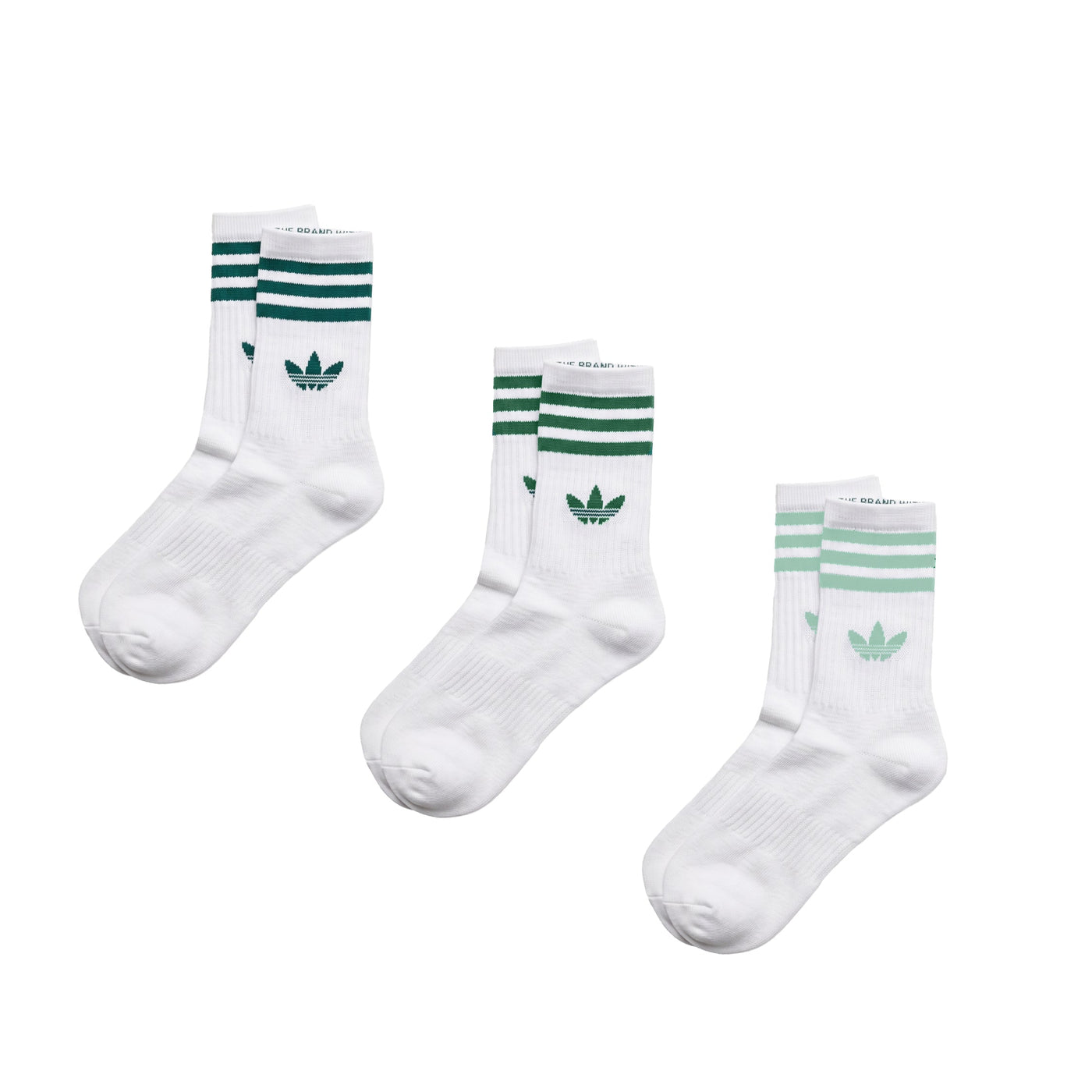 Adidas 3-Sripes Crew Socks 3 Pairs