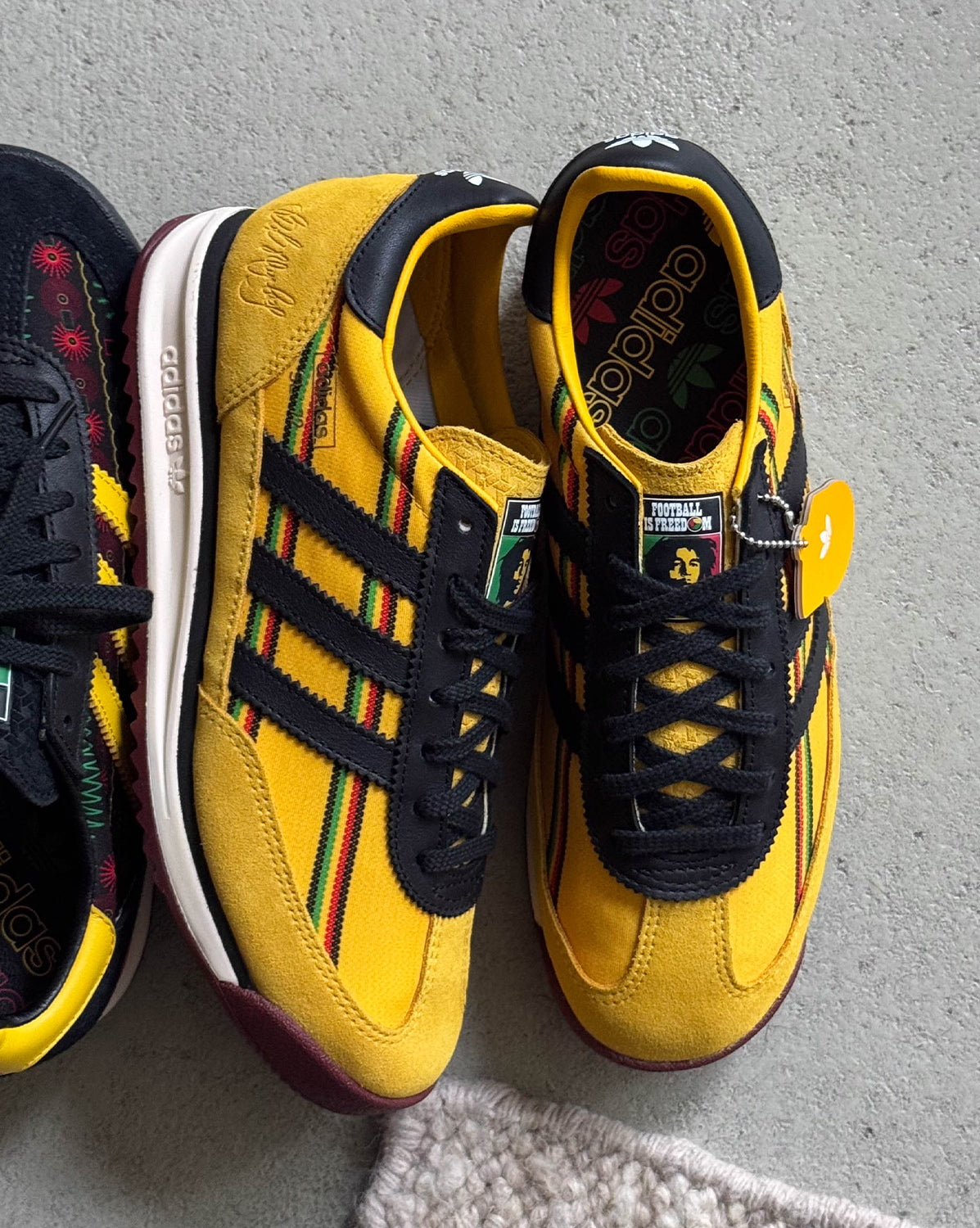 Adidas x Jamaica Football Federation x Bob Marley SL 72 RS *Away*
