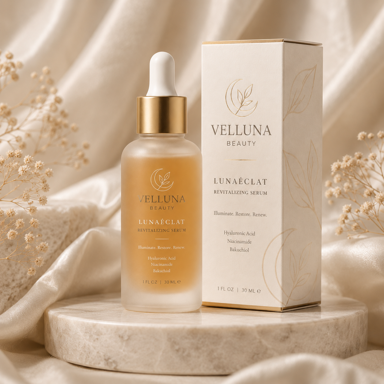 Velluna Beauty Luna Éclat Revitalizing Serum 30 ml