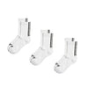 Adidas	Quarter 3 Back Stripes Socks 3 Pairs