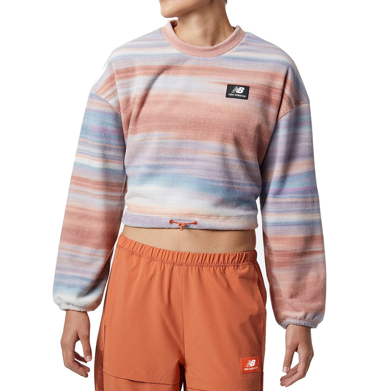 New Balance NB All Terrain Print Crew Damen White Multi