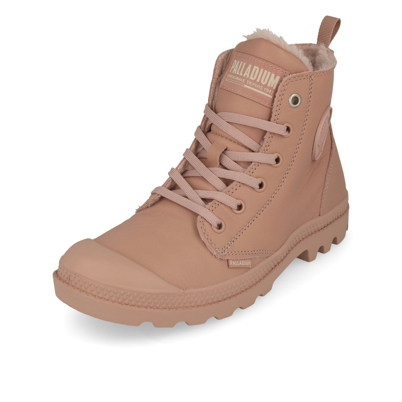 Palladium Pampa Hi Zip LTH S W Damen Misty Rose