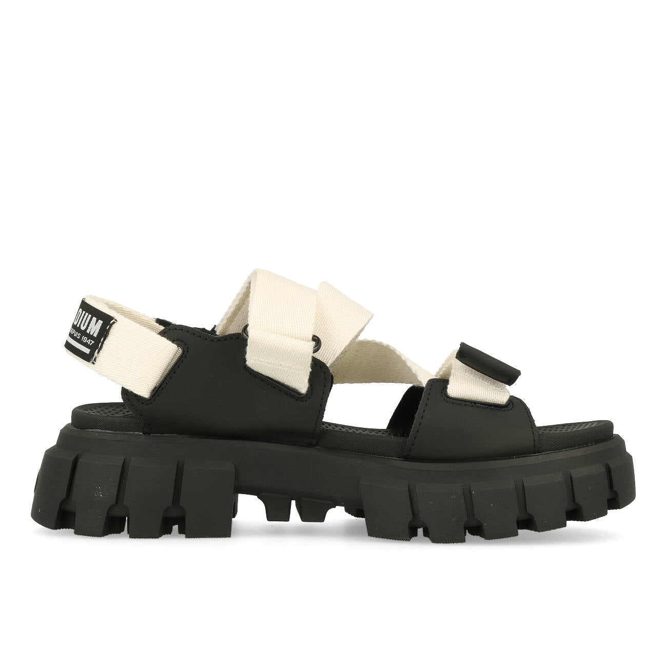 Palladium Revolt Sandal Army Damen Star White