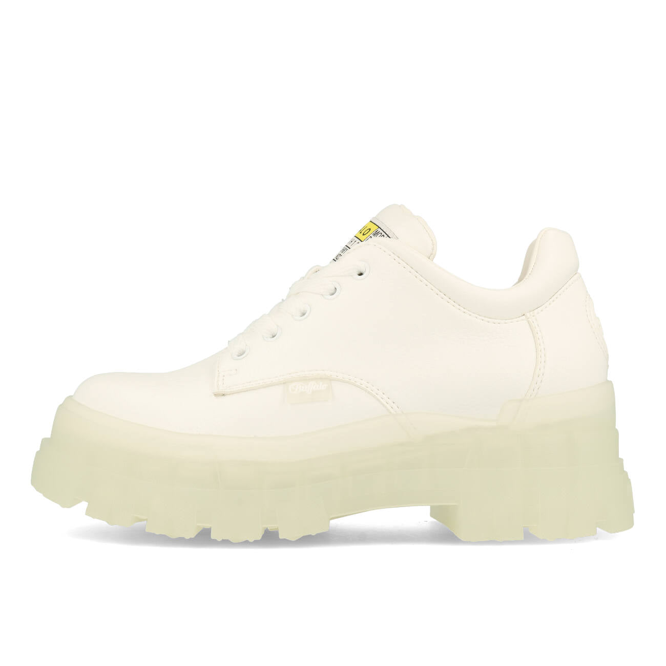 Buffalo Aspha CLS Shoe Flat Damen Imi Nappa White