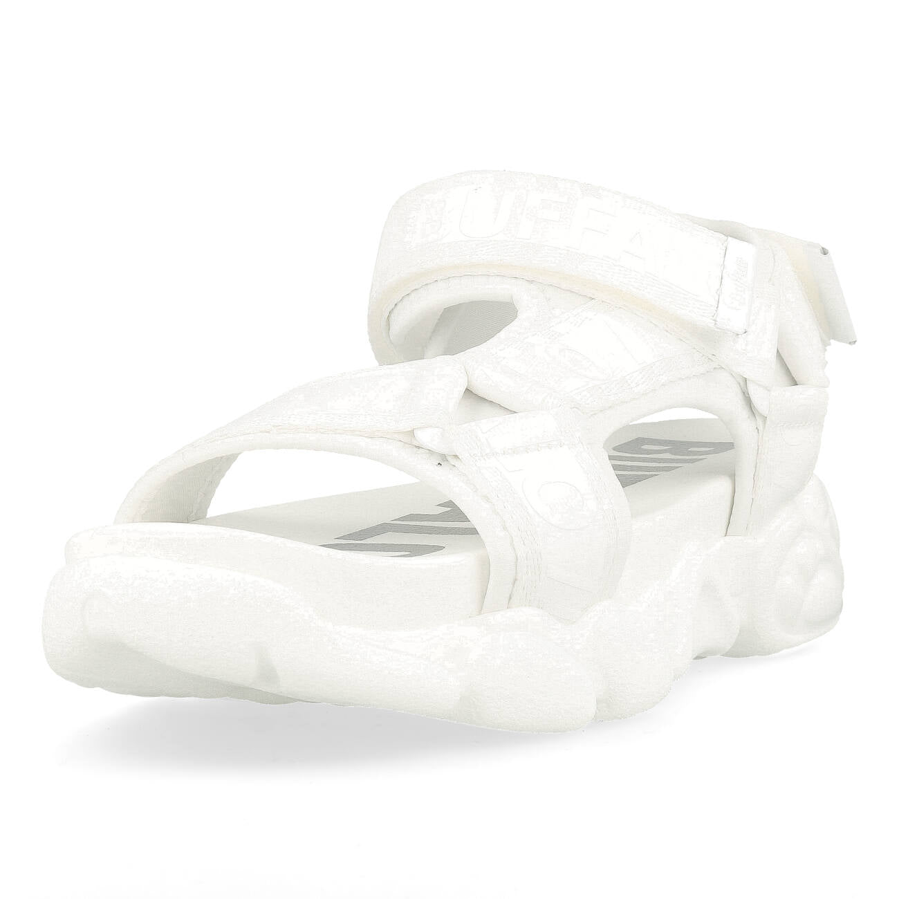 Buffalo CLD Tec Plateau Sandale Damen Vegan Nylon White