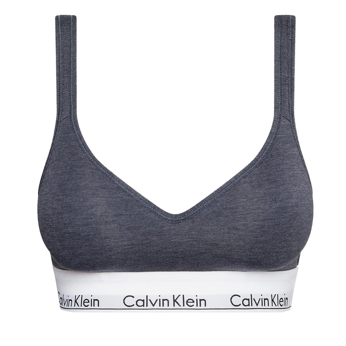 Calvin Klein Lift Bralette Modern Cotton BH Hemisphere Blue Heather