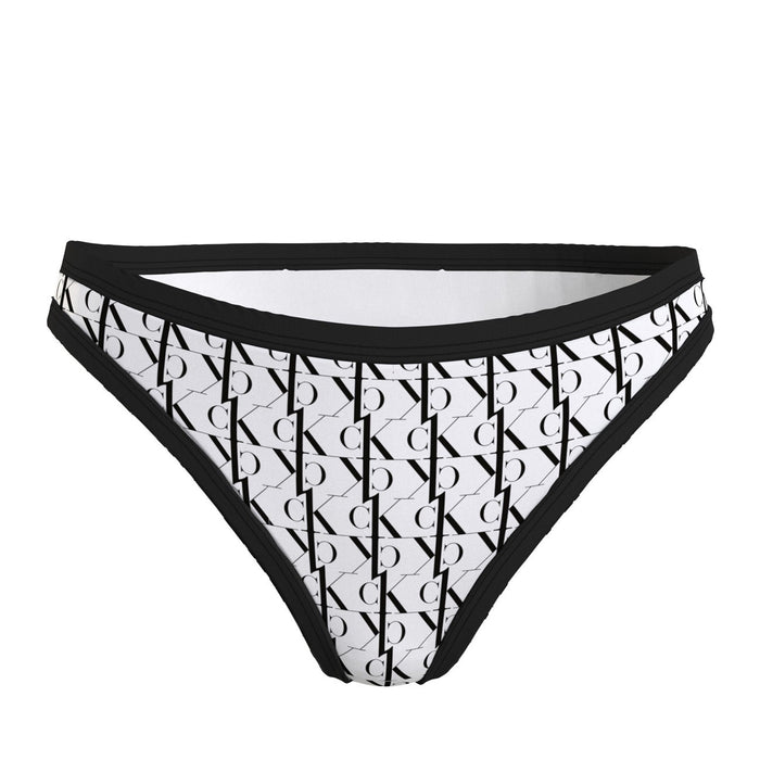 Calvin Klein Bikini Hose Damen Monogramm White