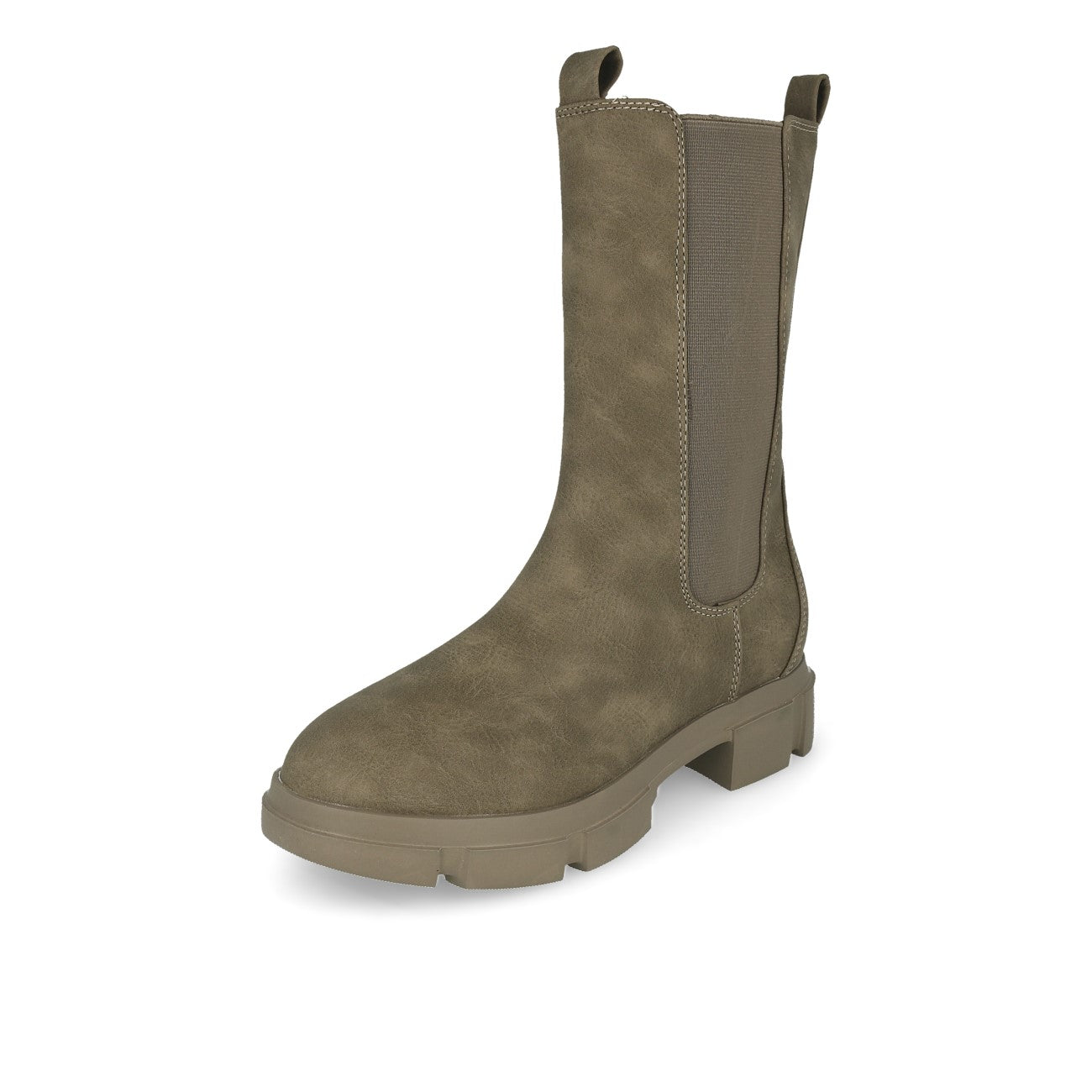 La Strada 2002401 Chelsea Damen Boot Taupe Nubuck PU