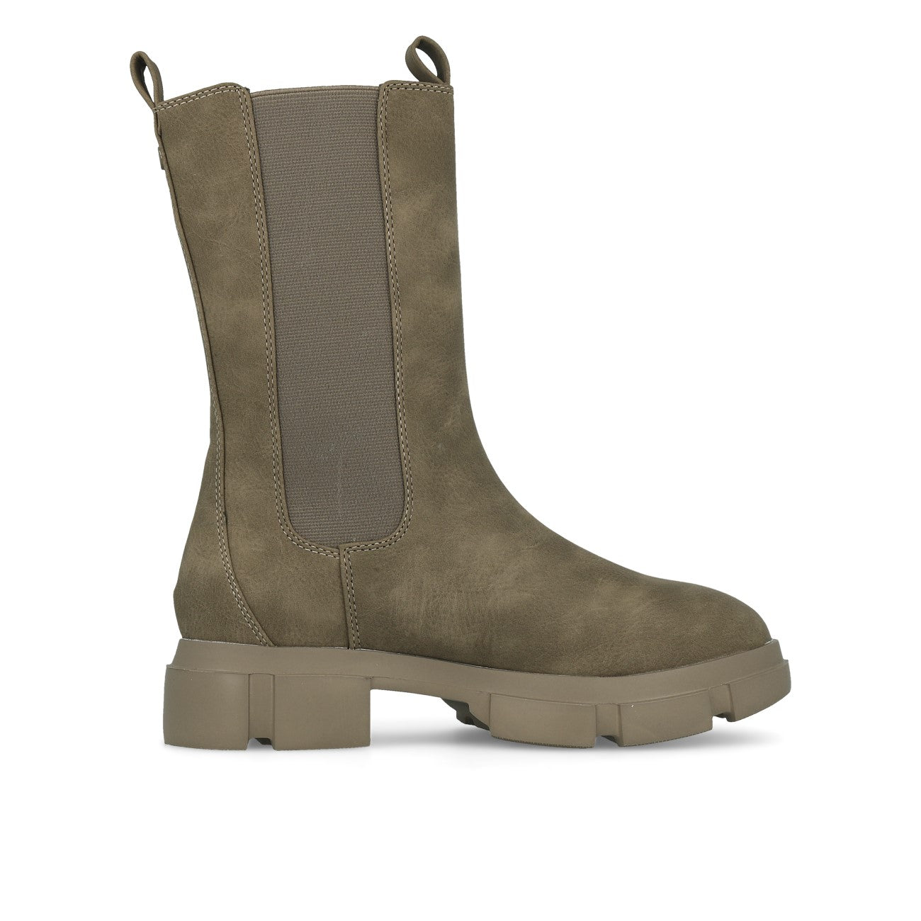 La Strada 2002401 Chelsea Damen Boot Taupe Nubuck PU