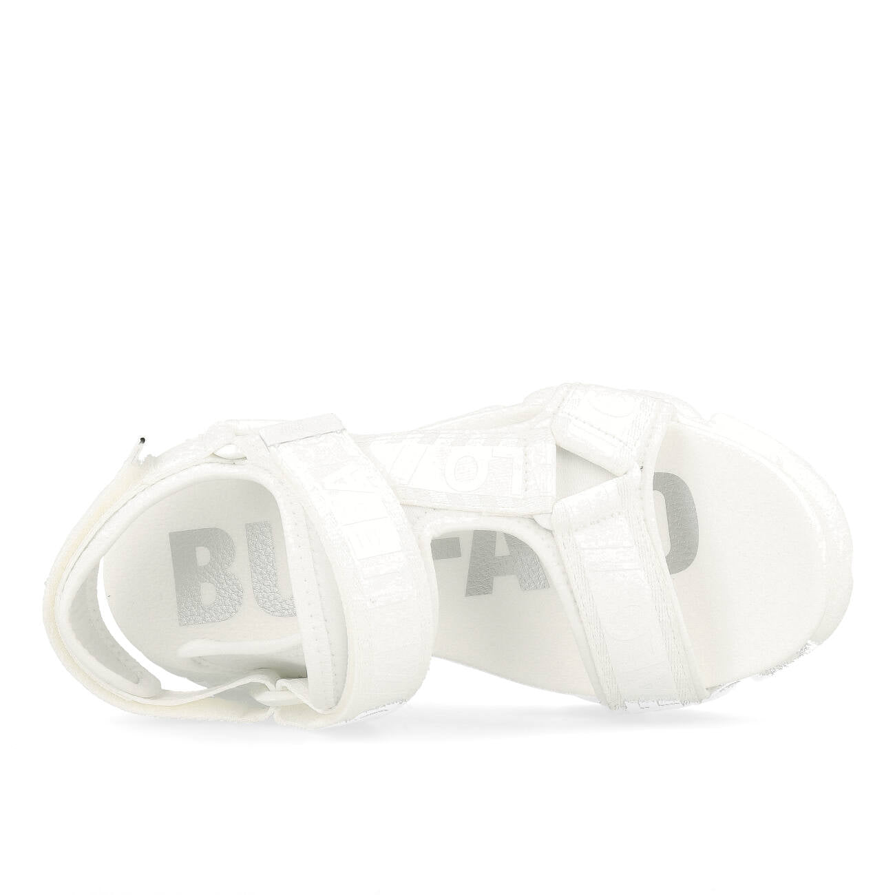 Buffalo CLD Tec Plateau Sandale Damen Vegan Nylon White
